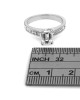 GIA Certified Emerald Cut Diamond Engagement Ring in Platinum